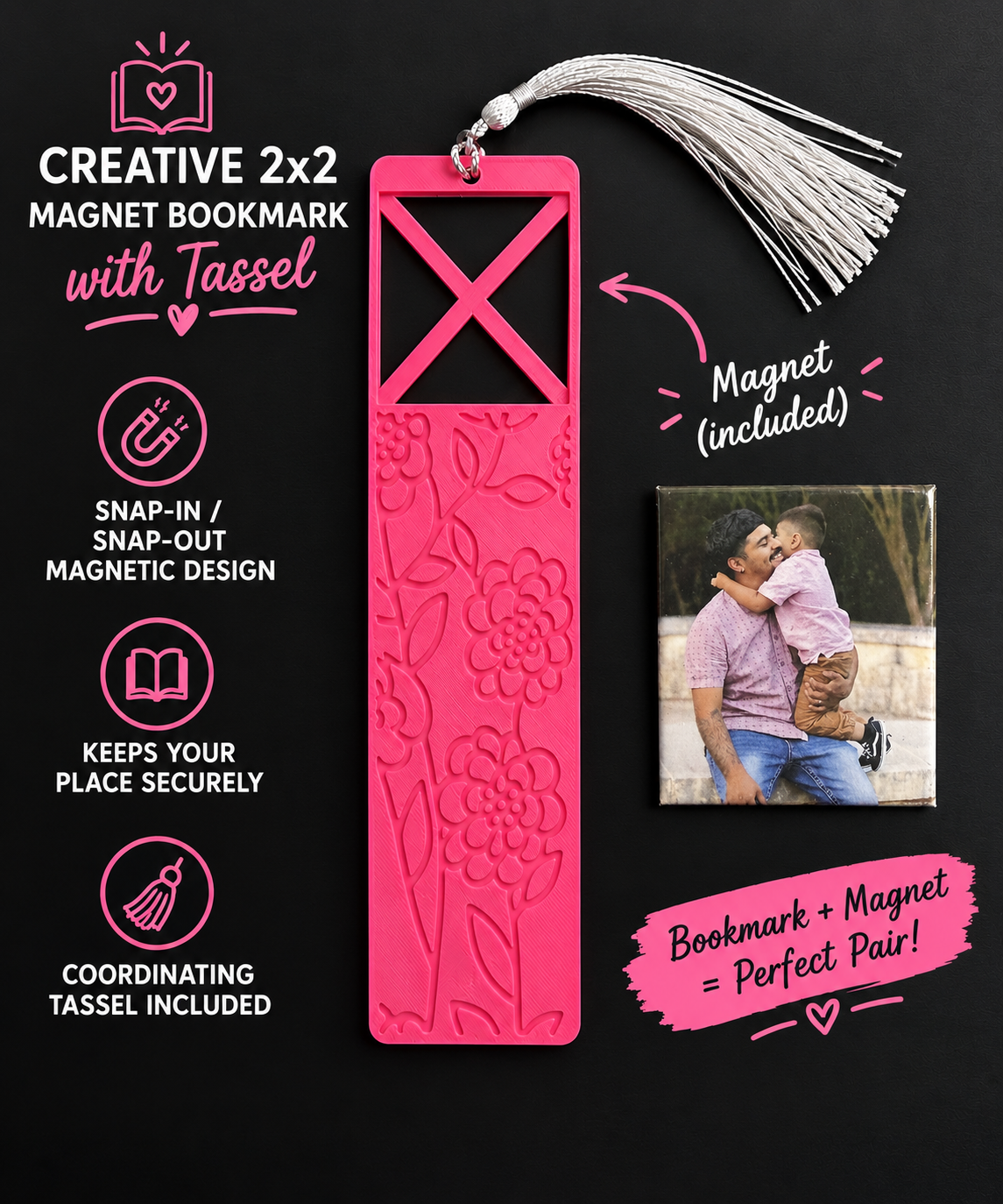 Bookmark + Magnet Bundle