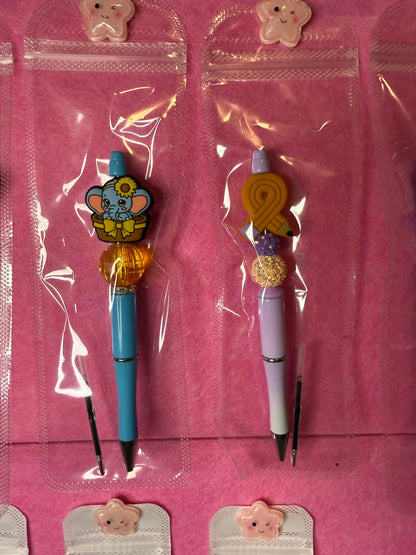 Pre-Packaged Beadable Pen